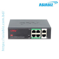 ONV H1064PSD 4-Port 2 Up Link Smart PoE Switch